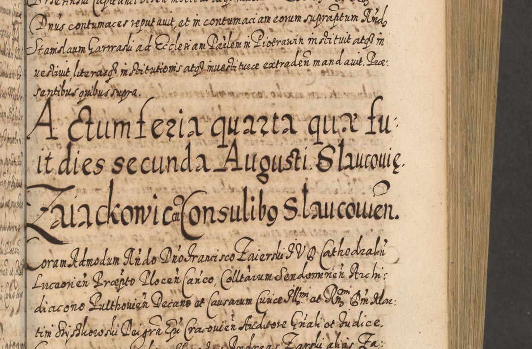 Zdjęcie nr 312 dla obiektu archiwalnego: Acta actorum, causarum spiritualium, civilium, criminalium, obligationum, cessionum, decimarum, testamentorum R. D. Martini Szyszkowski, episcopi Cracoviensis, ducis Severiensis in annis 1617 - 1619. Tomus primus.
