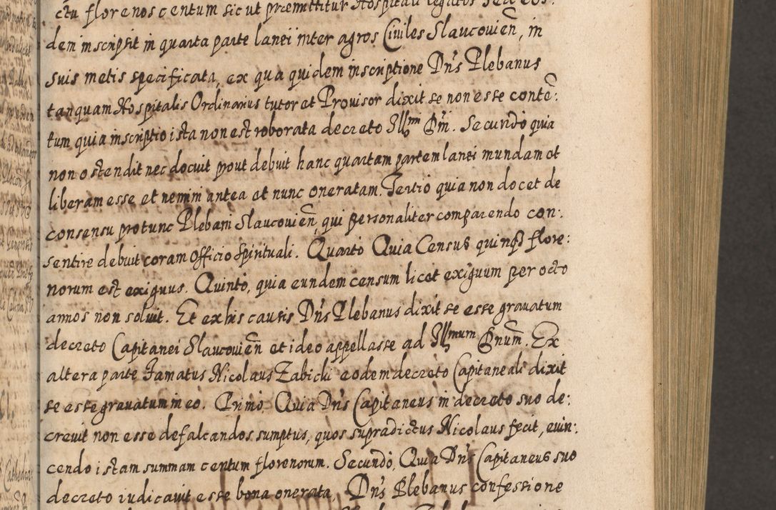 Zdjęcie nr 316 dla obiektu archiwalnego: Acta actorum, causarum spiritualium, civilium, criminalium, obligationum, cessionum, decimarum, testamentorum R. D. Martini Szyszkowski, episcopi Cracoviensis, ducis Severiensis in annis 1617 - 1619. Tomus primus.