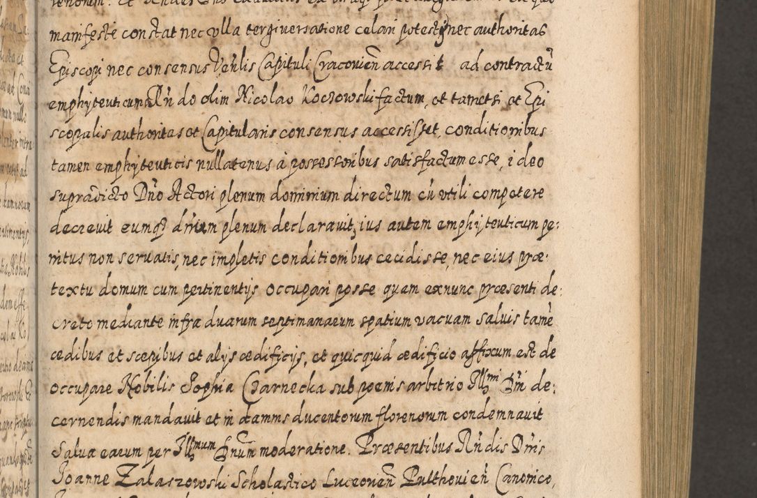 Zdjęcie nr 294 dla obiektu archiwalnego: Acta actorum, causarum spiritualium, civilium, criminalium, obligationum, cessionum, decimarum, testamentorum R. D. Martini Szyszkowski, episcopi Cracoviensis, ducis Severiensis in annis 1617 - 1619. Tomus primus.