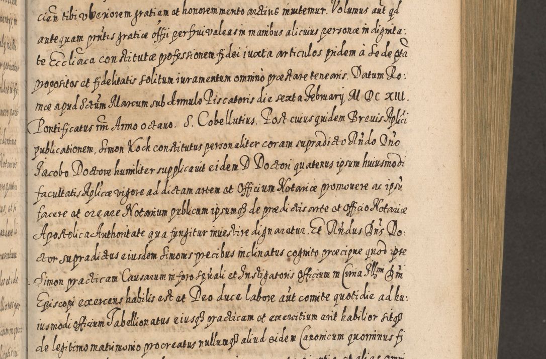 Zdjęcie nr 290 dla obiektu archiwalnego: Acta actorum, causarum spiritualium, civilium, criminalium, obligationum, cessionum, decimarum, testamentorum R. D. Martini Szyszkowski, episcopi Cracoviensis, ducis Severiensis in annis 1617 - 1619. Tomus primus.