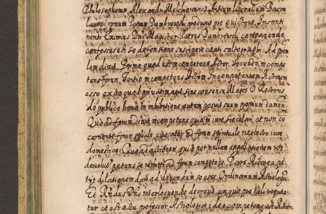 Zdjęcie nr 279 dla obiektu archiwalnego: Acta actorum, causarum spiritualium, civilium, criminalium, obligationum, cessionum, decimarum, testamentorum R. D. Martini Szyszkowski, episcopi Cracoviensis, ducis Severiensis in annis 1617 - 1619. Tomus primus.