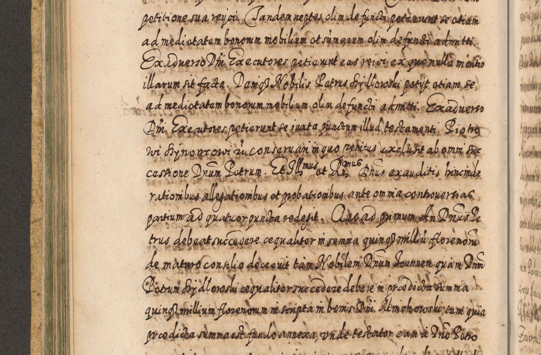 Zdjęcie nr 273 dla obiektu archiwalnego: Acta actorum, causarum spiritualium, civilium, criminalium, obligationum, cessionum, decimarum, testamentorum R. D. Martini Szyszkowski, episcopi Cracoviensis, ducis Severiensis in annis 1617 - 1619. Tomus primus.
