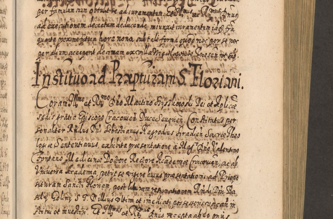 Zdjęcie nr 270 dla obiektu archiwalnego: Acta actorum, causarum spiritualium, civilium, criminalium, obligationum, cessionum, decimarum, testamentorum R. D. Martini Szyszkowski, episcopi Cracoviensis, ducis Severiensis in annis 1617 - 1619. Tomus primus.