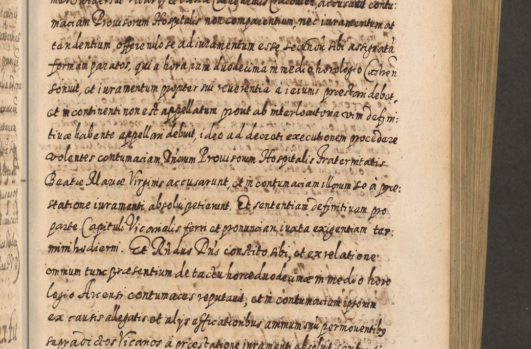 Zdjęcie nr 266 dla obiektu archiwalnego: Acta actorum, causarum spiritualium, civilium, criminalium, obligationum, cessionum, decimarum, testamentorum R. D. Martini Szyszkowski, episcopi Cracoviensis, ducis Severiensis in annis 1617 - 1619. Tomus primus.