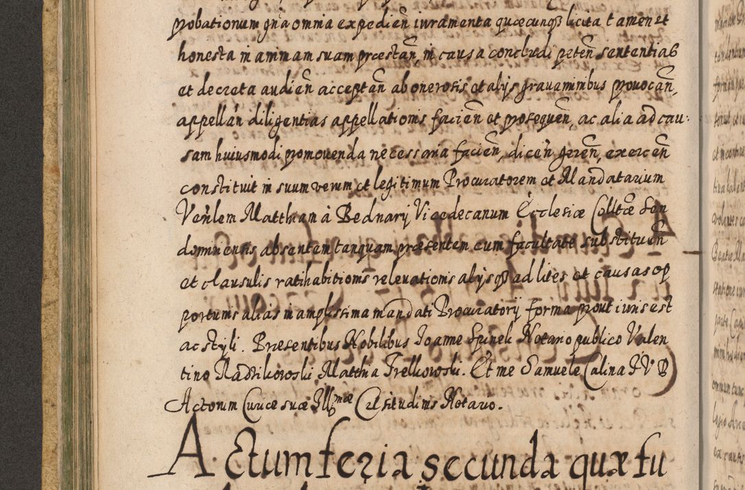 Zdjęcie nr 265 dla obiektu archiwalnego: Acta actorum, causarum spiritualium, civilium, criminalium, obligationum, cessionum, decimarum, testamentorum R. D. Martini Szyszkowski, episcopi Cracoviensis, ducis Severiensis in annis 1617 - 1619. Tomus primus.