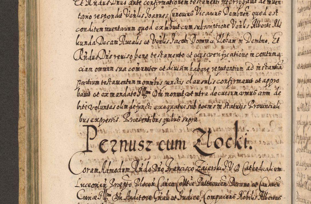 Zdjęcie nr 251 dla obiektu archiwalnego: Acta actorum, causarum spiritualium, civilium, criminalium, obligationum, cessionum, decimarum, testamentorum R. D. Martini Szyszkowski, episcopi Cracoviensis, ducis Severiensis in annis 1617 - 1619. Tomus primus.