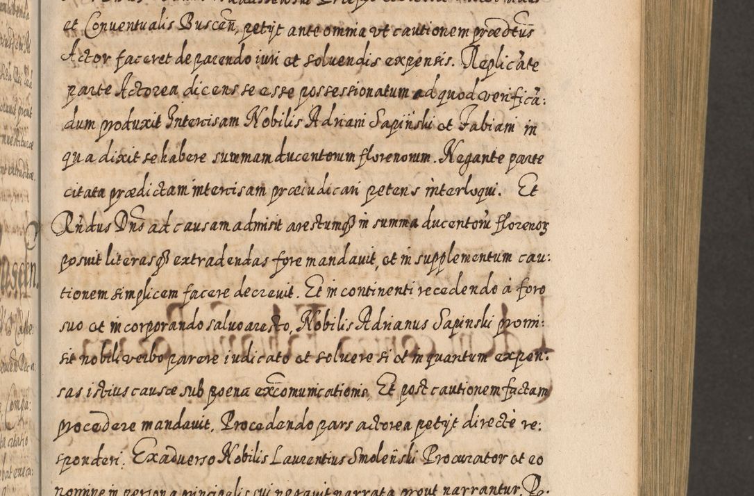 Zdjęcie nr 240 dla obiektu archiwalnego: Acta actorum, causarum spiritualium, civilium, criminalium, obligationum, cessionum, decimarum, testamentorum R. D. Martini Szyszkowski, episcopi Cracoviensis, ducis Severiensis in annis 1617 - 1619. Tomus primus.