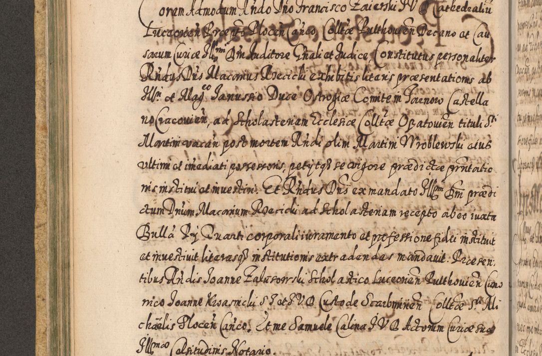 Zdjęcie nr 237 dla obiektu archiwalnego: Acta actorum, causarum spiritualium, civilium, criminalium, obligationum, cessionum, decimarum, testamentorum R. D. Martini Szyszkowski, episcopi Cracoviensis, ducis Severiensis in annis 1617 - 1619. Tomus primus.