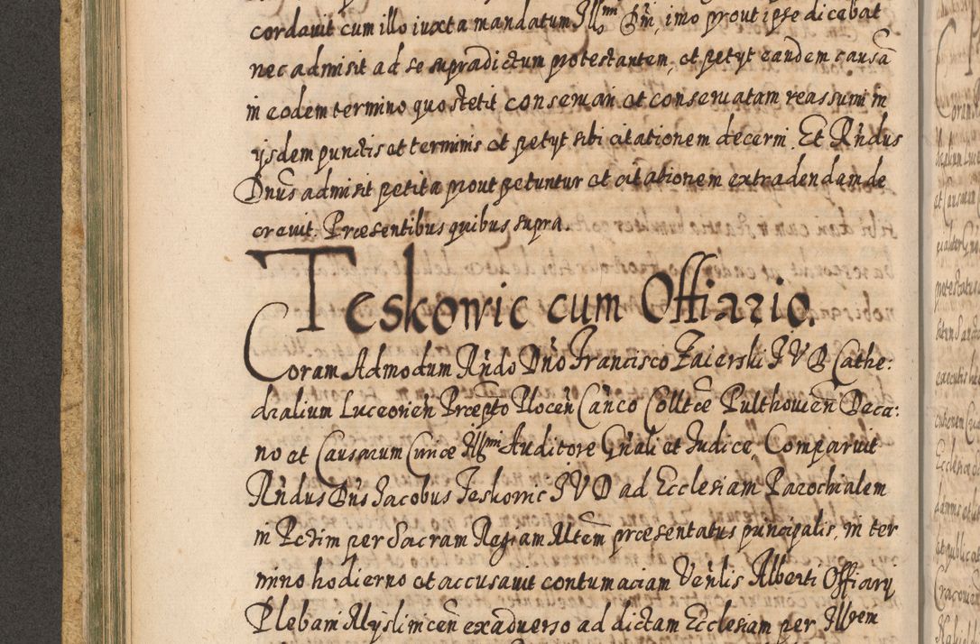 Zdjęcie nr 235 dla obiektu archiwalnego: Acta actorum, causarum spiritualium, civilium, criminalium, obligationum, cessionum, decimarum, testamentorum R. D. Martini Szyszkowski, episcopi Cracoviensis, ducis Severiensis in annis 1617 - 1619. Tomus primus.