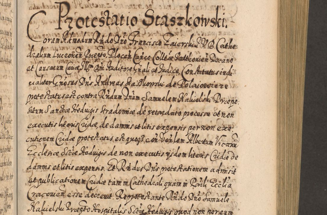 Zdjęcie nr 236 dla obiektu archiwalnego: Acta actorum, causarum spiritualium, civilium, criminalium, obligationum, cessionum, decimarum, testamentorum R. D. Martini Szyszkowski, episcopi Cracoviensis, ducis Severiensis in annis 1617 - 1619. Tomus primus.