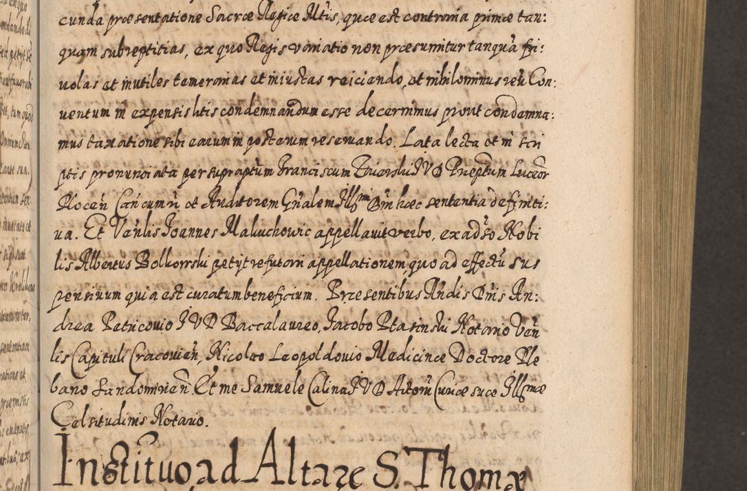 Zdjęcie nr 232 dla obiektu archiwalnego: Acta actorum, causarum spiritualium, civilium, criminalium, obligationum, cessionum, decimarum, testamentorum R. D. Martini Szyszkowski, episcopi Cracoviensis, ducis Severiensis in annis 1617 - 1619. Tomus primus.
