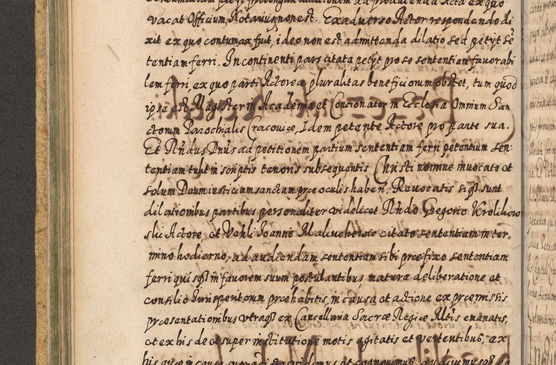 Zdjęcie nr 231 dla obiektu archiwalnego: Acta actorum, causarum spiritualium, civilium, criminalium, obligationum, cessionum, decimarum, testamentorum R. D. Martini Szyszkowski, episcopi Cracoviensis, ducis Severiensis in annis 1617 - 1619. Tomus primus.