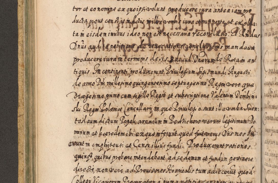 Zdjęcie nr 229 dla obiektu archiwalnego: Acta actorum, causarum spiritualium, civilium, criminalium, obligationum, cessionum, decimarum, testamentorum R. D. Martini Szyszkowski, episcopi Cracoviensis, ducis Severiensis in annis 1617 - 1619. Tomus primus.