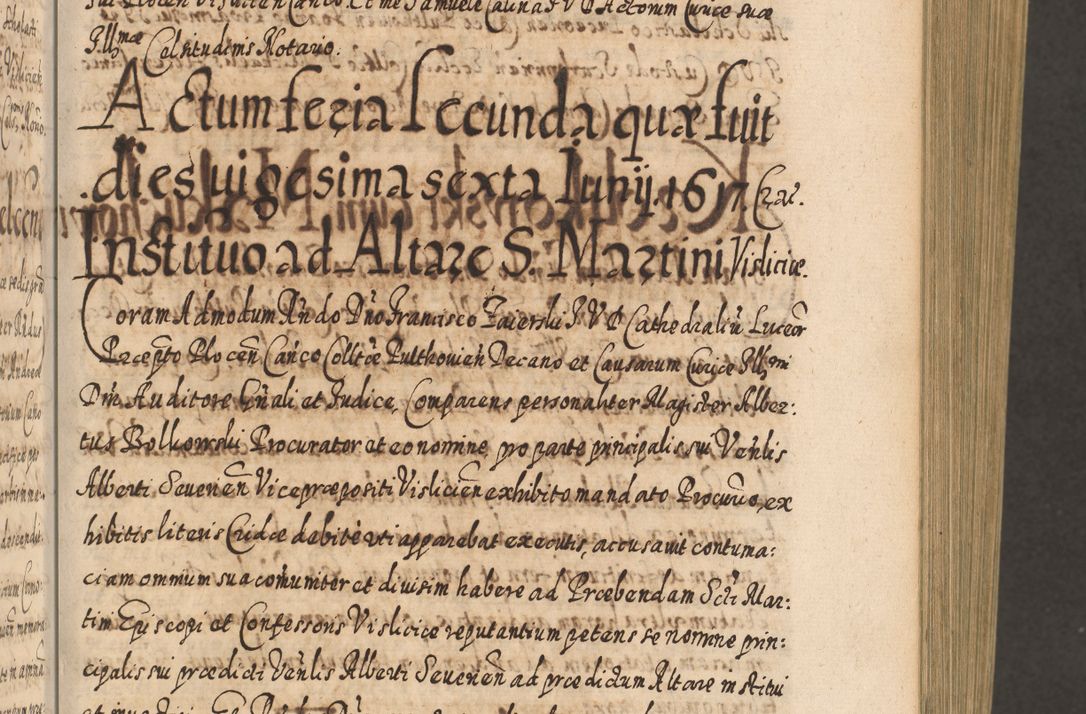 Zdjęcie nr 224 dla obiektu archiwalnego: Acta actorum, causarum spiritualium, civilium, criminalium, obligationum, cessionum, decimarum, testamentorum R. D. Martini Szyszkowski, episcopi Cracoviensis, ducis Severiensis in annis 1617 - 1619. Tomus primus.