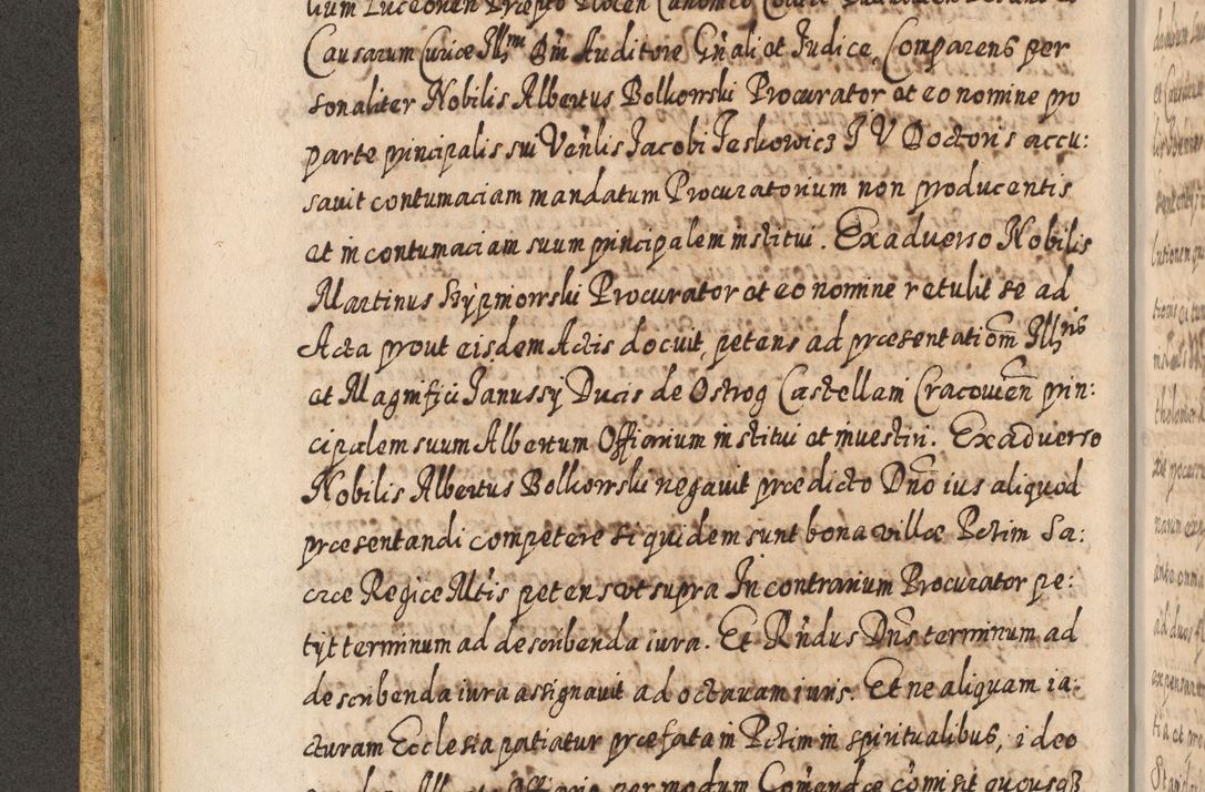 Zdjęcie nr 219 dla obiektu archiwalnego: Acta actorum, causarum spiritualium, civilium, criminalium, obligationum, cessionum, decimarum, testamentorum R. D. Martini Szyszkowski, episcopi Cracoviensis, ducis Severiensis in annis 1617 - 1619. Tomus primus.