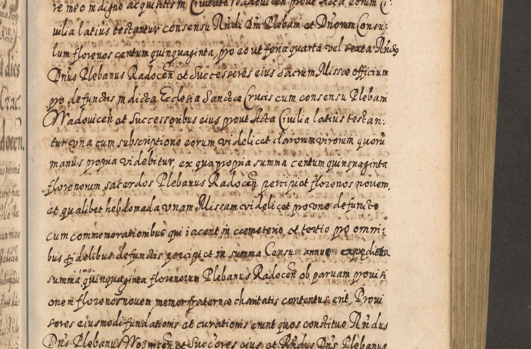 Zdjęcie nr 218 dla obiektu archiwalnego: Acta actorum, causarum spiritualium, civilium, criminalium, obligationum, cessionum, decimarum, testamentorum R. D. Martini Szyszkowski, episcopi Cracoviensis, ducis Severiensis in annis 1617 - 1619. Tomus primus.