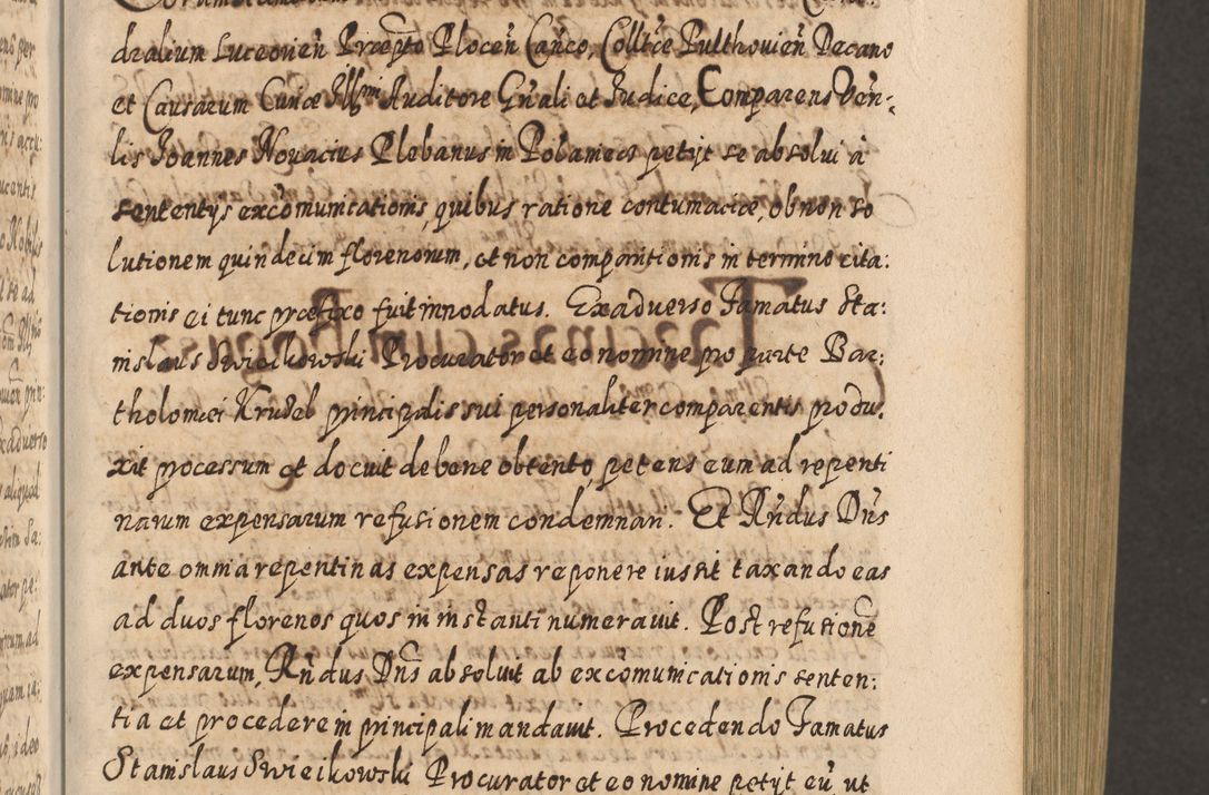 Zdjęcie nr 220 dla obiektu archiwalnego: Acta actorum, causarum spiritualium, civilium, criminalium, obligationum, cessionum, decimarum, testamentorum R. D. Martini Szyszkowski, episcopi Cracoviensis, ducis Severiensis in annis 1617 - 1619. Tomus primus.