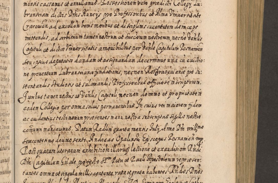 Zdjęcie nr 208 dla obiektu archiwalnego: Acta actorum, causarum spiritualium, civilium, criminalium, obligationum, cessionum, decimarum, testamentorum R. D. Martini Szyszkowski, episcopi Cracoviensis, ducis Severiensis in annis 1617 - 1619. Tomus primus.