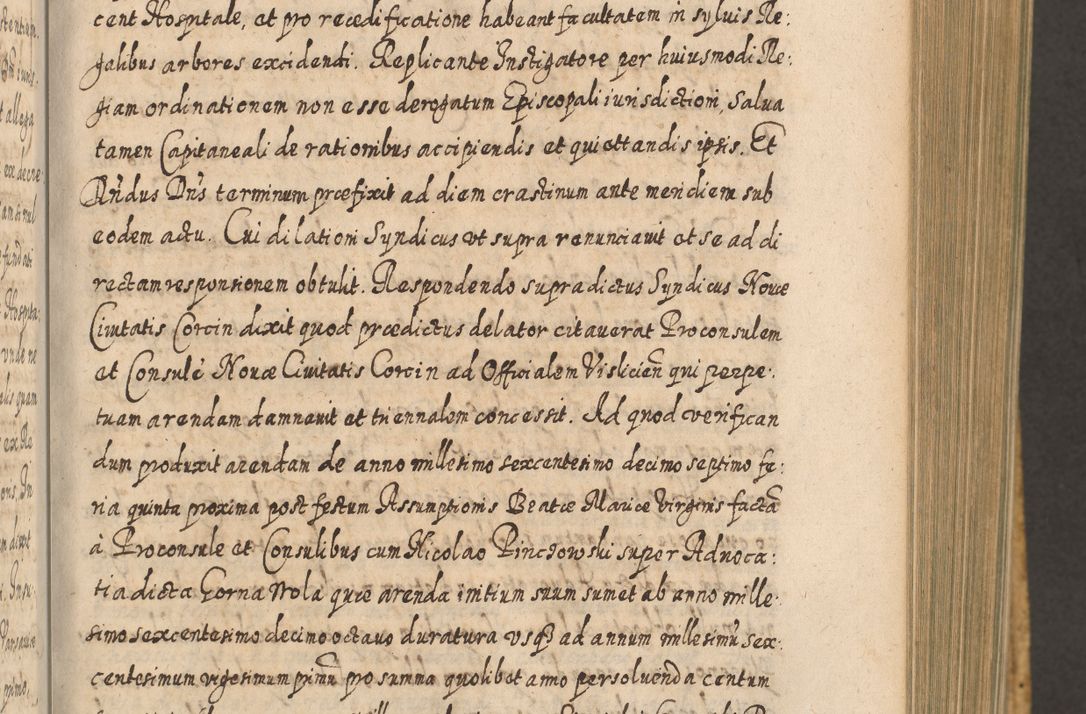 Zdjęcie nr 408 dla obiektu archiwalnego: Acta actorum, causarum spiritualium, civilium, criminalium, obligationum, cessionum, decimarum, testamentorum R. D. Martini Szyszkowski, episcopi Cracoviensis, ducis Severiensis in annis 1617 - 1619. Tomus primus.