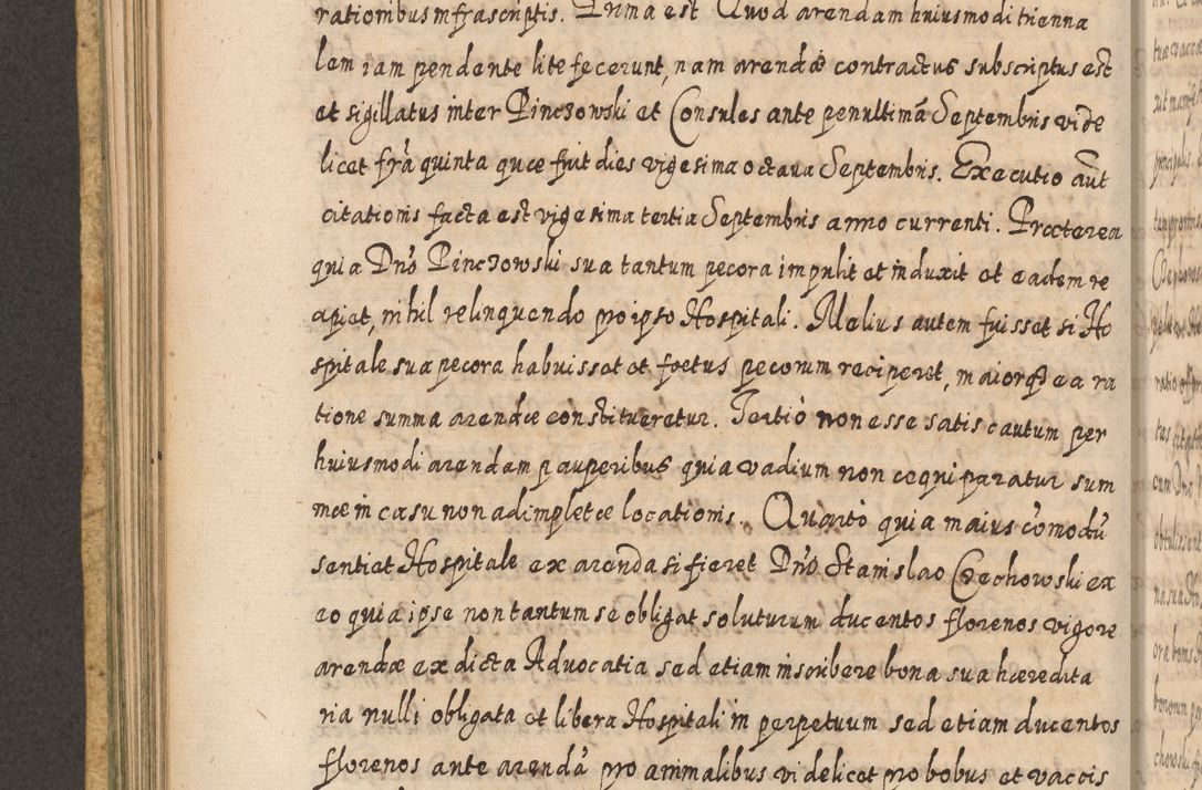 Zdjęcie nr 409 dla obiektu archiwalnego: Acta actorum, causarum spiritualium, civilium, criminalium, obligationum, cessionum, decimarum, testamentorum R. D. Martini Szyszkowski, episcopi Cracoviensis, ducis Severiensis in annis 1617 - 1619. Tomus primus.
