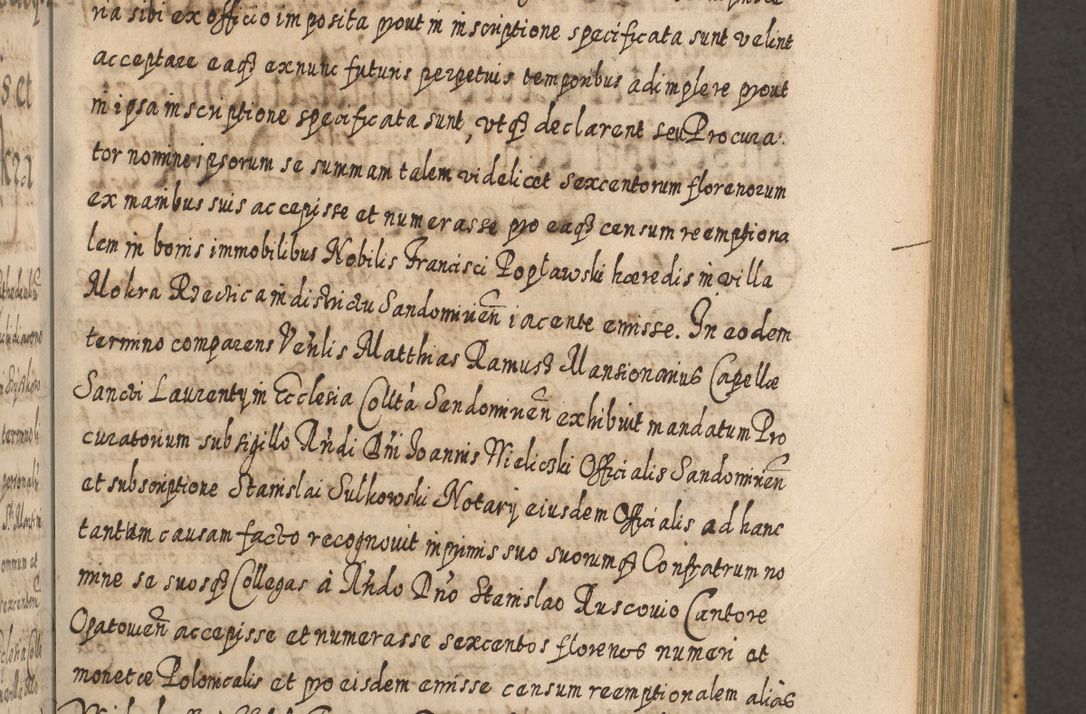 Zdjęcie nr 608 dla obiektu archiwalnego: Acta actorum, causarum spiritualium, civilium, criminalium, obligationum, cessionum, decimarum, testamentorum R. D. Martini Szyszkowski, episcopi Cracoviensis, ducis Severiensis in annis 1617 - 1619. Tomus primus.