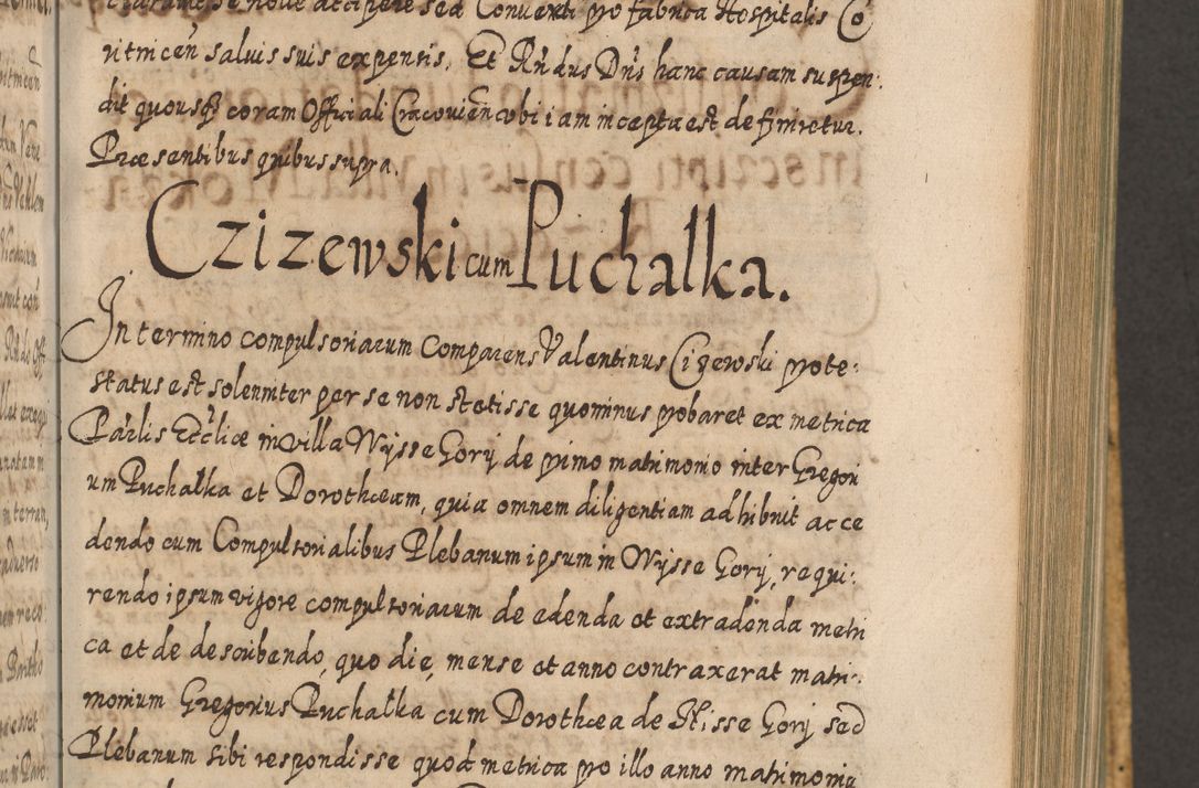 Zdjęcie nr 606 dla obiektu archiwalnego: Acta actorum, causarum spiritualium, civilium, criminalium, obligationum, cessionum, decimarum, testamentorum R. D. Martini Szyszkowski, episcopi Cracoviensis, ducis Severiensis in annis 1617 - 1619. Tomus primus.