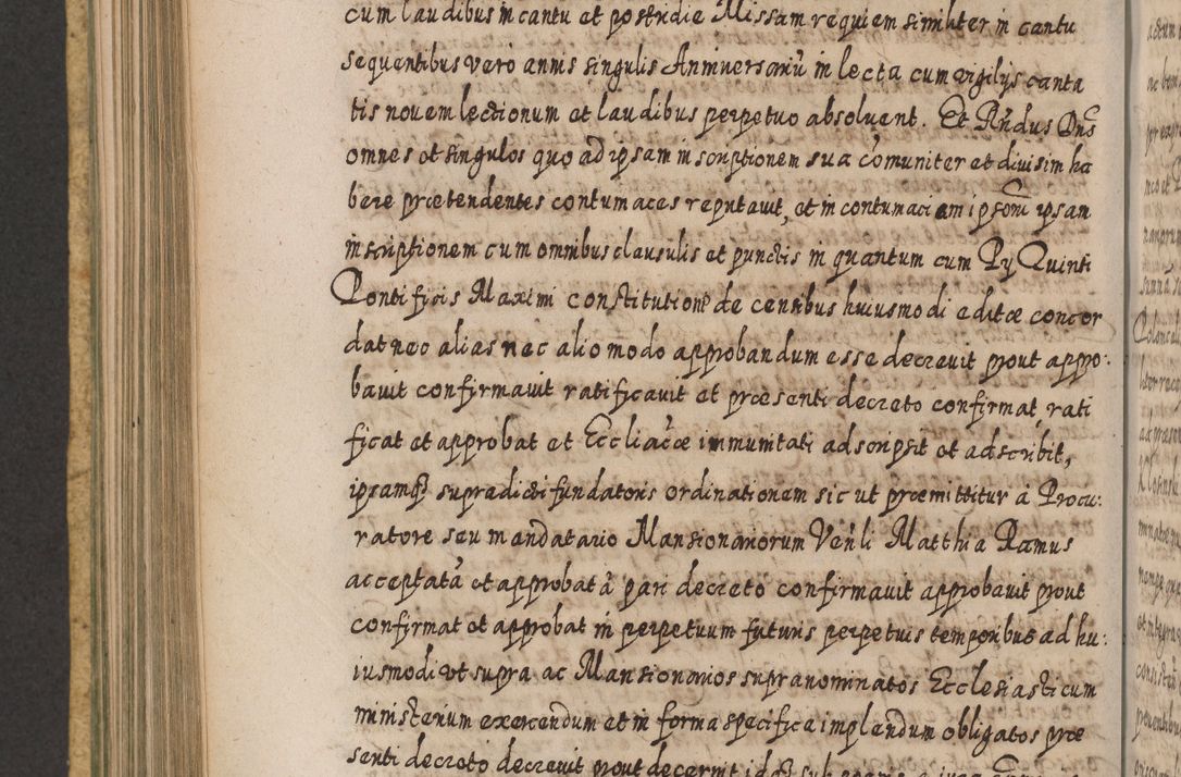 Zdjęcie nr 609 dla obiektu archiwalnego: Acta actorum, causarum spiritualium, civilium, criminalium, obligationum, cessionum, decimarum, testamentorum R. D. Martini Szyszkowski, episcopi Cracoviensis, ducis Severiensis in annis 1617 - 1619. Tomus primus.