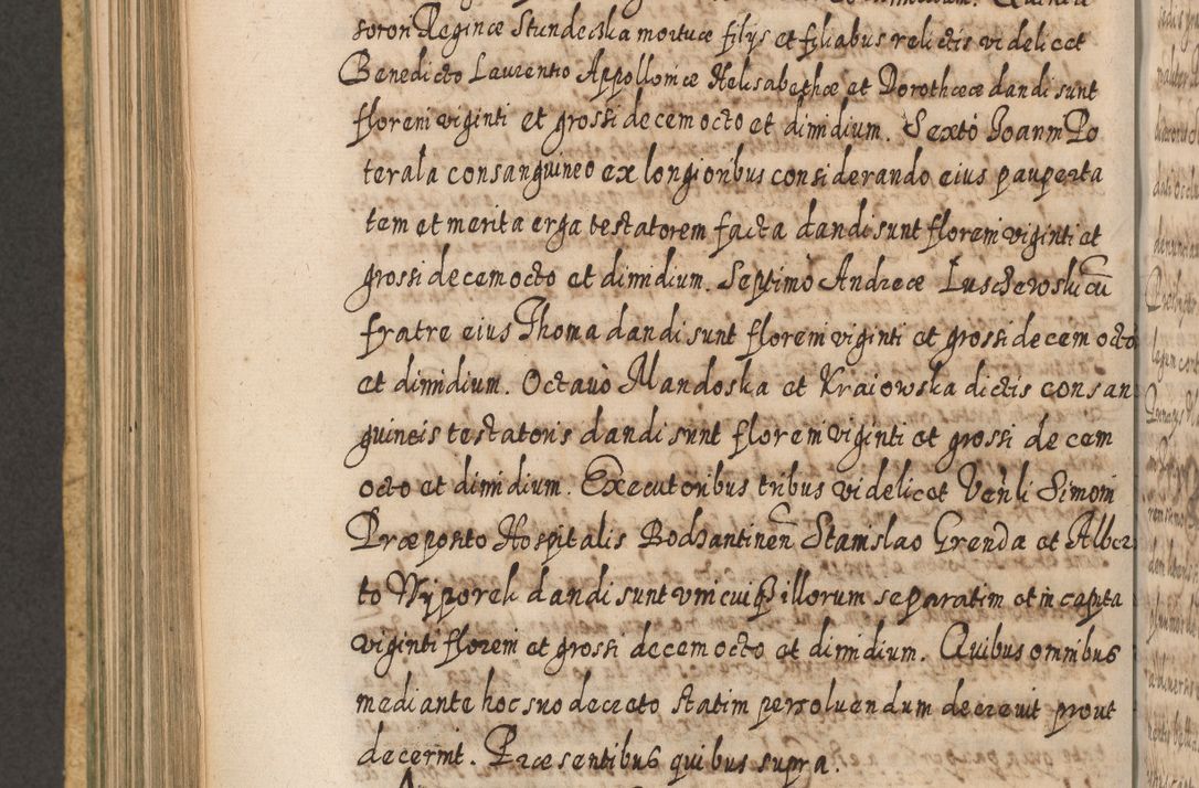 Zdjęcie nr 601 dla obiektu archiwalnego: Acta actorum, causarum spiritualium, civilium, criminalium, obligationum, cessionum, decimarum, testamentorum R. D. Martini Szyszkowski, episcopi Cracoviensis, ducis Severiensis in annis 1617 - 1619. Tomus primus.