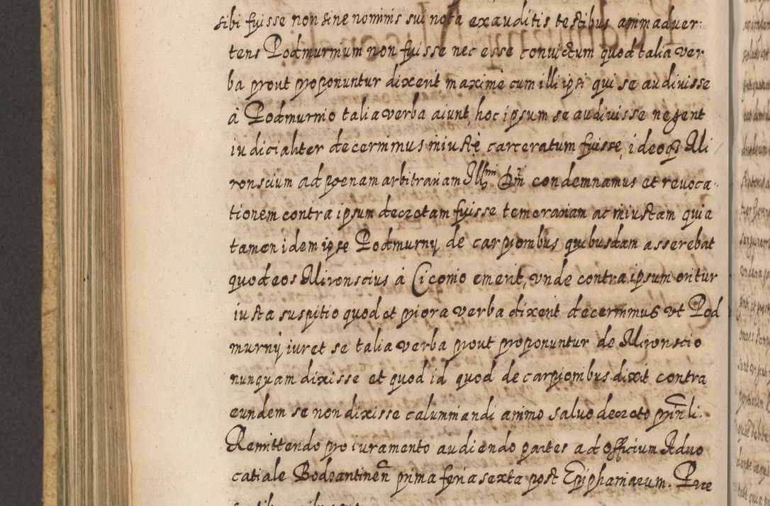Zdjęcie nr 599 dla obiektu archiwalnego: Acta actorum, causarum spiritualium, civilium, criminalium, obligationum, cessionum, decimarum, testamentorum R. D. Martini Szyszkowski, episcopi Cracoviensis, ducis Severiensis in annis 1617 - 1619. Tomus primus.