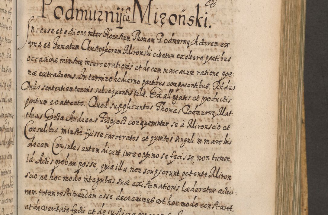 Zdjęcie nr 598 dla obiektu archiwalnego: Acta actorum, causarum spiritualium, civilium, criminalium, obligationum, cessionum, decimarum, testamentorum R. D. Martini Szyszkowski, episcopi Cracoviensis, ducis Severiensis in annis 1617 - 1619. Tomus primus.