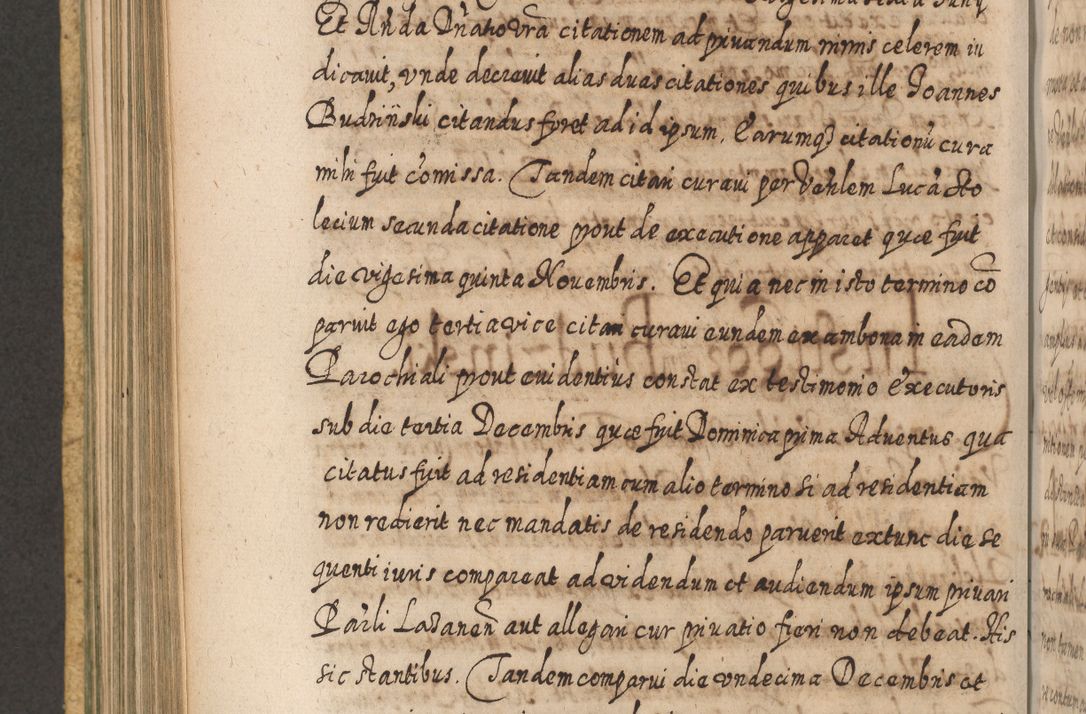 Zdjęcie nr 589 dla obiektu archiwalnego: Acta actorum, causarum spiritualium, civilium, criminalium, obligationum, cessionum, decimarum, testamentorum R. D. Martini Szyszkowski, episcopi Cracoviensis, ducis Severiensis in annis 1617 - 1619. Tomus primus.