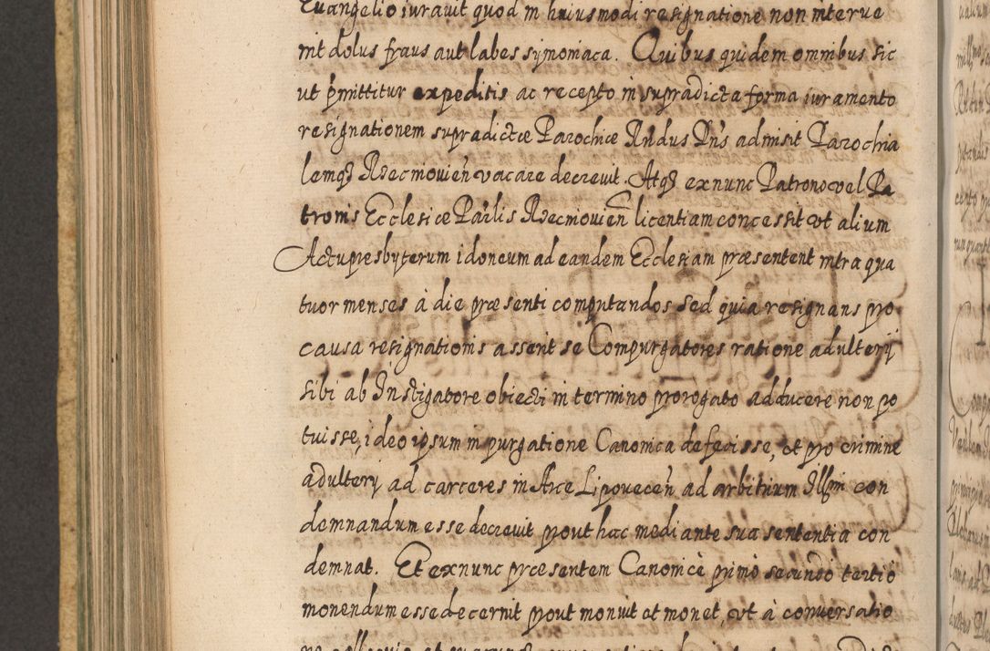 Zdjęcie nr 587 dla obiektu archiwalnego: Acta actorum, causarum spiritualium, civilium, criminalium, obligationum, cessionum, decimarum, testamentorum R. D. Martini Szyszkowski, episcopi Cracoviensis, ducis Severiensis in annis 1617 - 1619. Tomus primus.