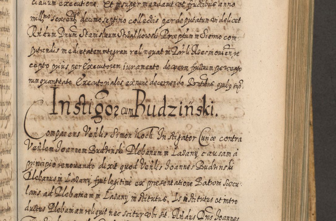 Zdjęcie nr 588 dla obiektu archiwalnego: Acta actorum, causarum spiritualium, civilium, criminalium, obligationum, cessionum, decimarum, testamentorum R. D. Martini Szyszkowski, episcopi Cracoviensis, ducis Severiensis in annis 1617 - 1619. Tomus primus.