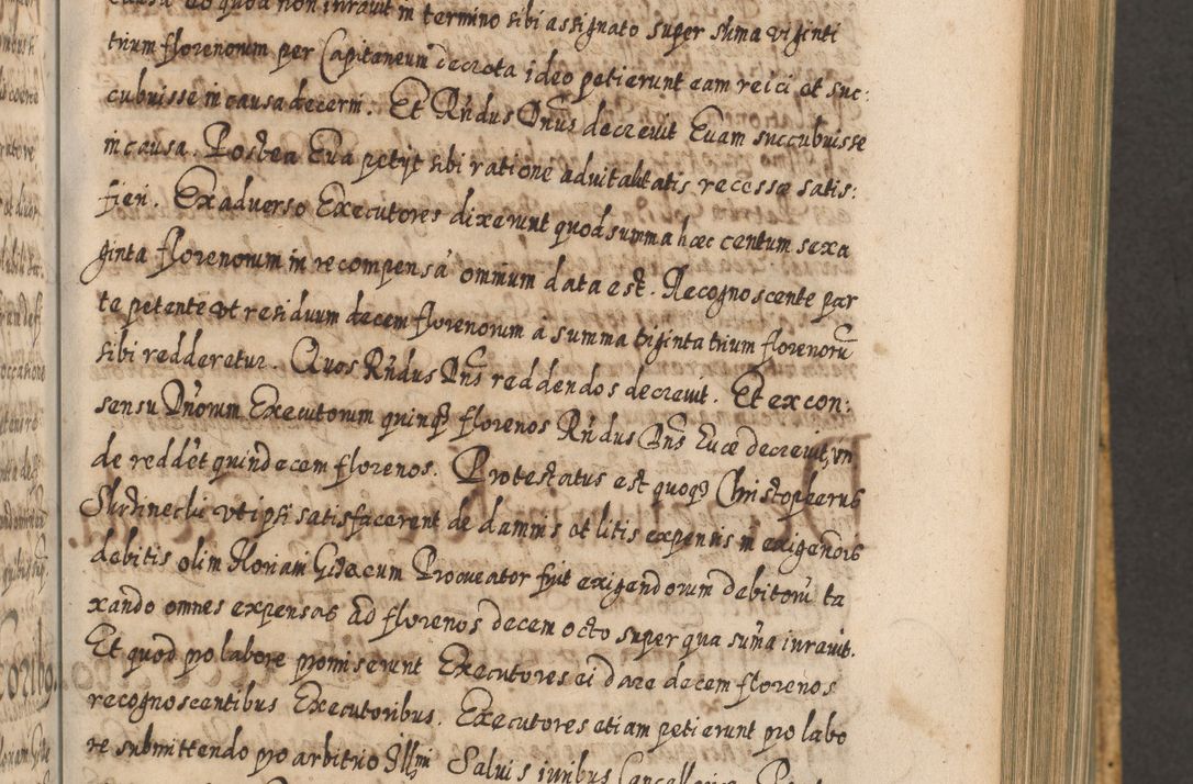 Zdjęcie nr 584 dla obiektu archiwalnego: Acta actorum, causarum spiritualium, civilium, criminalium, obligationum, cessionum, decimarum, testamentorum R. D. Martini Szyszkowski, episcopi Cracoviensis, ducis Severiensis in annis 1617 - 1619. Tomus primus.