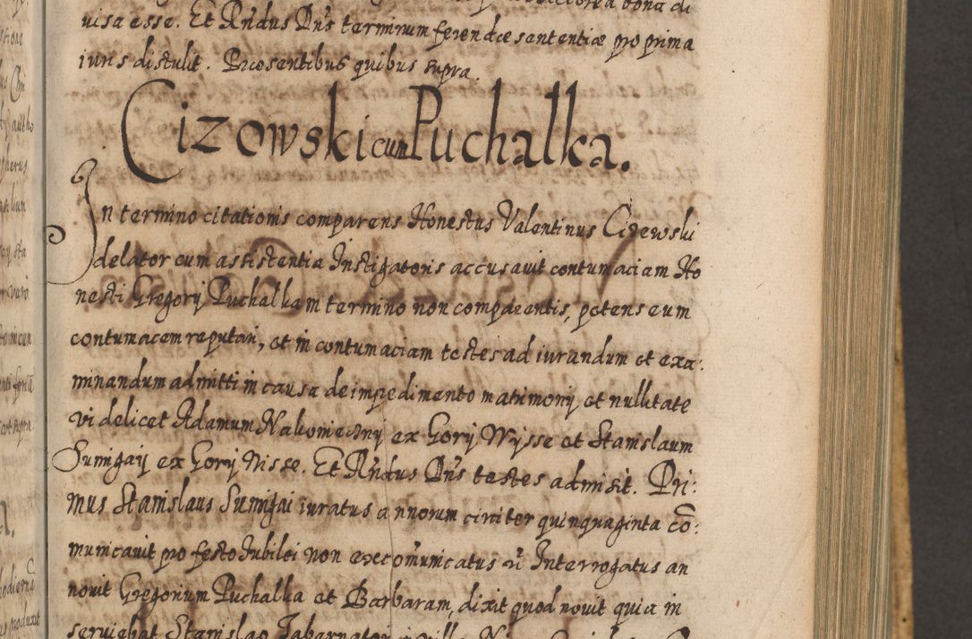 Zdjęcie nr 570 dla obiektu archiwalnego: Acta actorum, causarum spiritualium, civilium, criminalium, obligationum, cessionum, decimarum, testamentorum R. D. Martini Szyszkowski, episcopi Cracoviensis, ducis Severiensis in annis 1617 - 1619. Tomus primus.