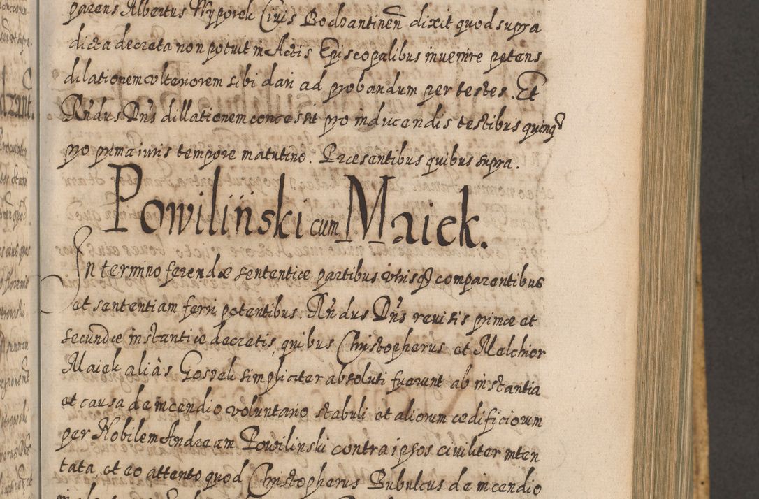 Zdjęcie nr 568 dla obiektu archiwalnego: Acta actorum, causarum spiritualium, civilium, criminalium, obligationum, cessionum, decimarum, testamentorum R. D. Martini Szyszkowski, episcopi Cracoviensis, ducis Severiensis in annis 1617 - 1619. Tomus primus.