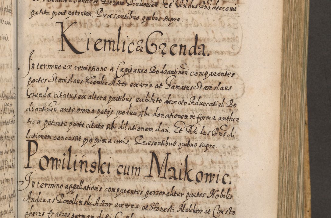 Zdjęcie nr 562 dla obiektu archiwalnego: Acta actorum, causarum spiritualium, civilium, criminalium, obligationum, cessionum, decimarum, testamentorum R. D. Martini Szyszkowski, episcopi Cracoviensis, ducis Severiensis in annis 1617 - 1619. Tomus primus.