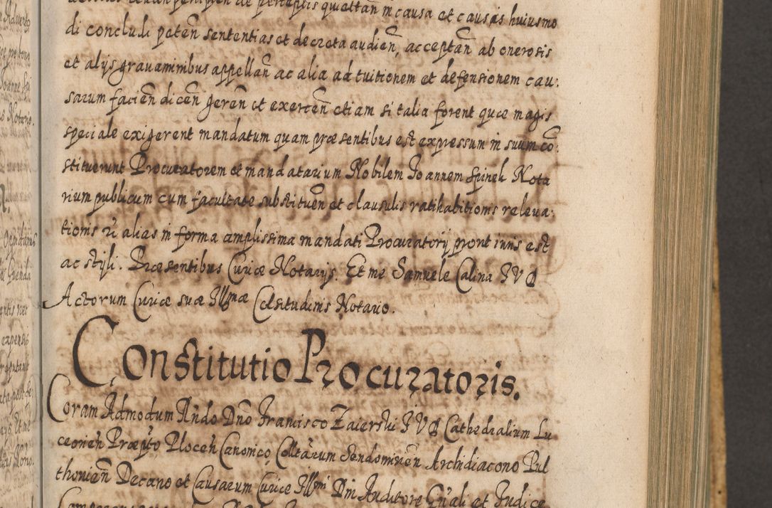 Zdjęcie nr 556 dla obiektu archiwalnego: Acta actorum, causarum spiritualium, civilium, criminalium, obligationum, cessionum, decimarum, testamentorum R. D. Martini Szyszkowski, episcopi Cracoviensis, ducis Severiensis in annis 1617 - 1619. Tomus primus.
