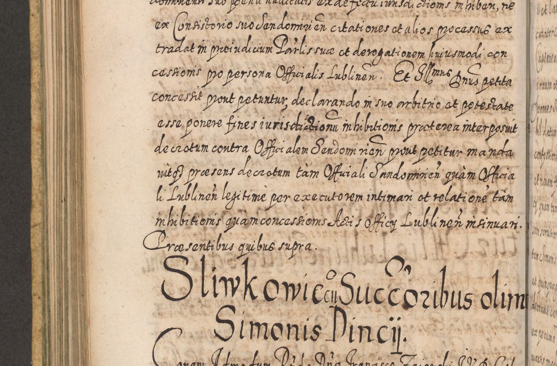 Zdjęcie nr 553 dla obiektu archiwalnego: Acta actorum, causarum spiritualium, civilium, criminalium, obligationum, cessionum, decimarum, testamentorum R. D. Martini Szyszkowski, episcopi Cracoviensis, ducis Severiensis in annis 1617 - 1619. Tomus primus.