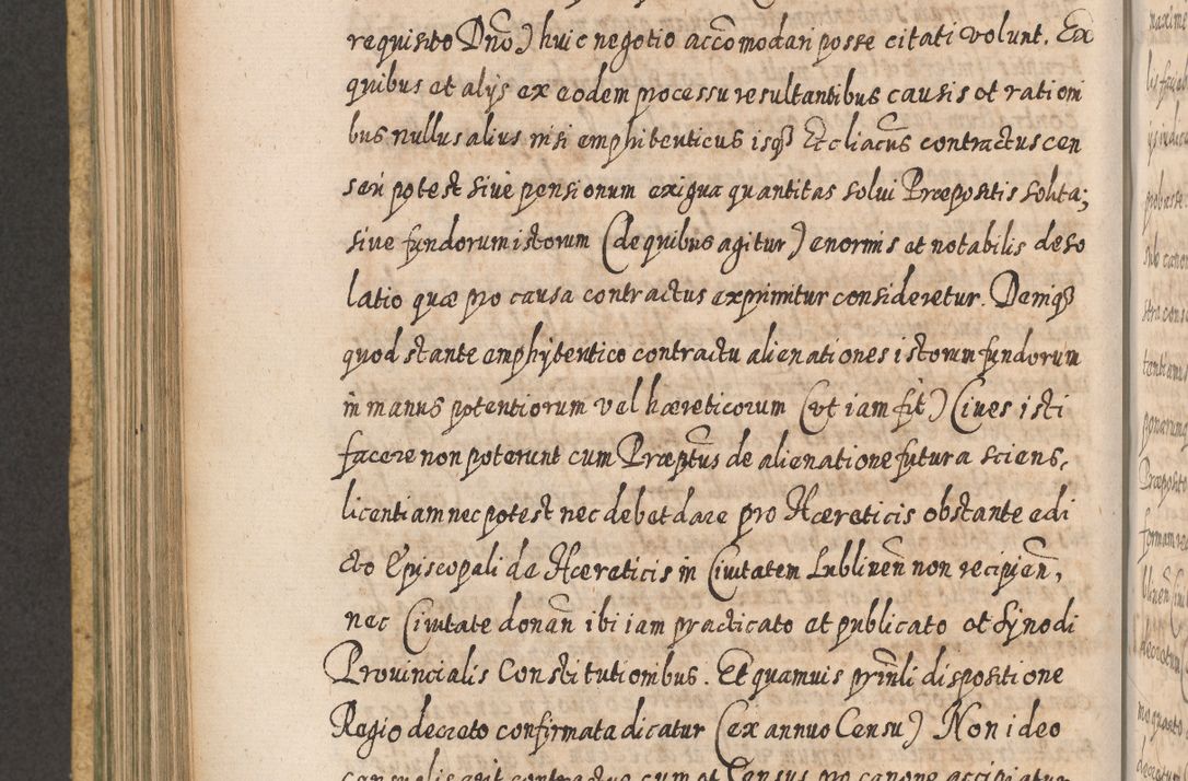 Zdjęcie nr 543 dla obiektu archiwalnego: Acta actorum, causarum spiritualium, civilium, criminalium, obligationum, cessionum, decimarum, testamentorum R. D. Martini Szyszkowski, episcopi Cracoviensis, ducis Severiensis in annis 1617 - 1619. Tomus primus.