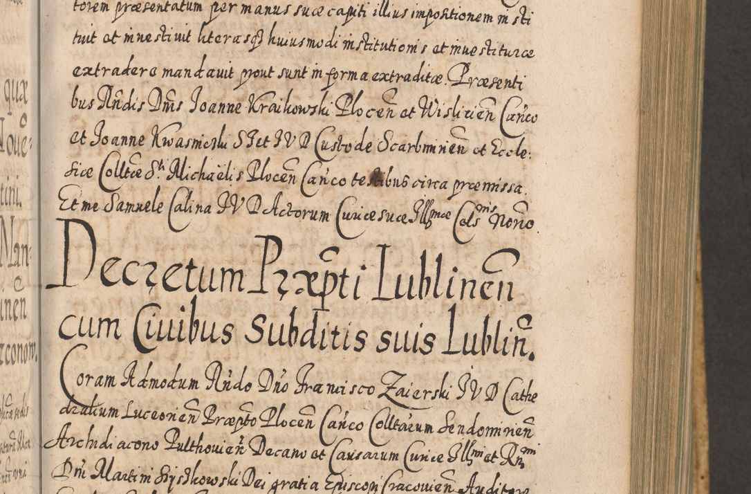 Zdjęcie nr 540 dla obiektu archiwalnego: Acta actorum, causarum spiritualium, civilium, criminalium, obligationum, cessionum, decimarum, testamentorum R. D. Martini Szyszkowski, episcopi Cracoviensis, ducis Severiensis in annis 1617 - 1619. Tomus primus.