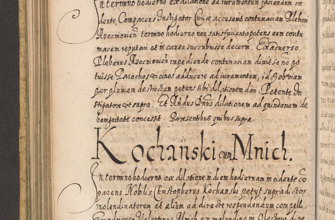 Zdjęcie nr 537 dla obiektu archiwalnego: Acta actorum, causarum spiritualium, civilium, criminalium, obligationum, cessionum, decimarum, testamentorum R. D. Martini Szyszkowski, episcopi Cracoviensis, ducis Severiensis in annis 1617 - 1619. Tomus primus.