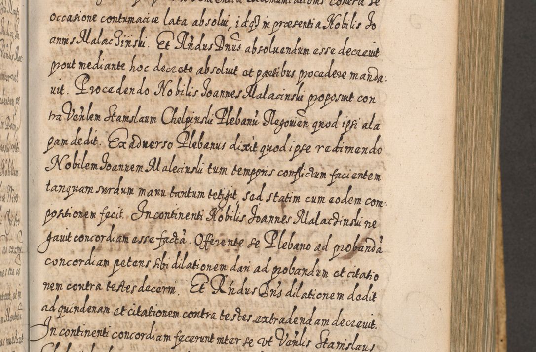 Zdjęcie nr 536 dla obiektu archiwalnego: Acta actorum, causarum spiritualium, civilium, criminalium, obligationum, cessionum, decimarum, testamentorum R. D. Martini Szyszkowski, episcopi Cracoviensis, ducis Severiensis in annis 1617 - 1619. Tomus primus.