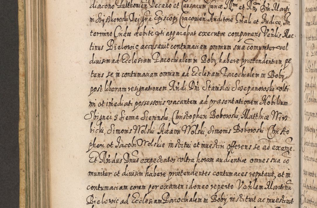 Zdjęcie nr 535 dla obiektu archiwalnego: Acta actorum, causarum spiritualium, civilium, criminalium, obligationum, cessionum, decimarum, testamentorum R. D. Martini Szyszkowski, episcopi Cracoviensis, ducis Severiensis in annis 1617 - 1619. Tomus primus.