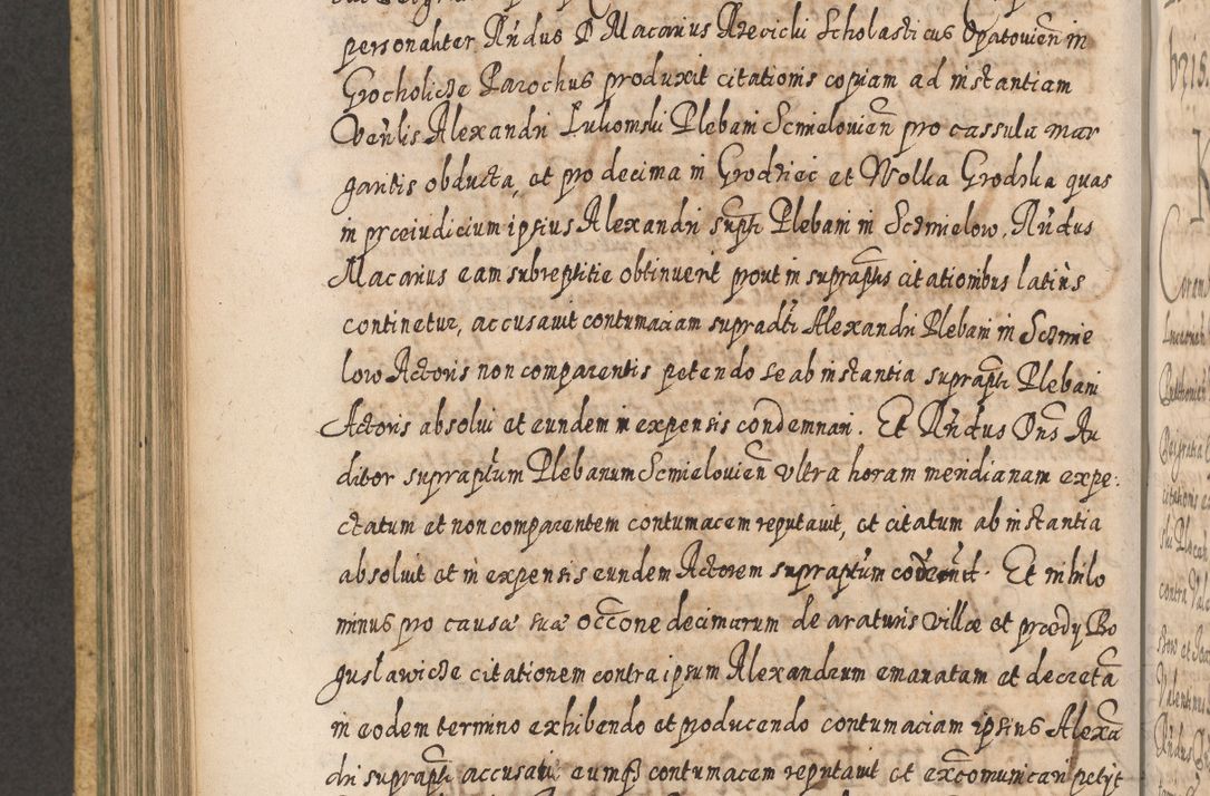 Zdjęcie nr 533 dla obiektu archiwalnego: Acta actorum, causarum spiritualium, civilium, criminalium, obligationum, cessionum, decimarum, testamentorum R. D. Martini Szyszkowski, episcopi Cracoviensis, ducis Severiensis in annis 1617 - 1619. Tomus primus.