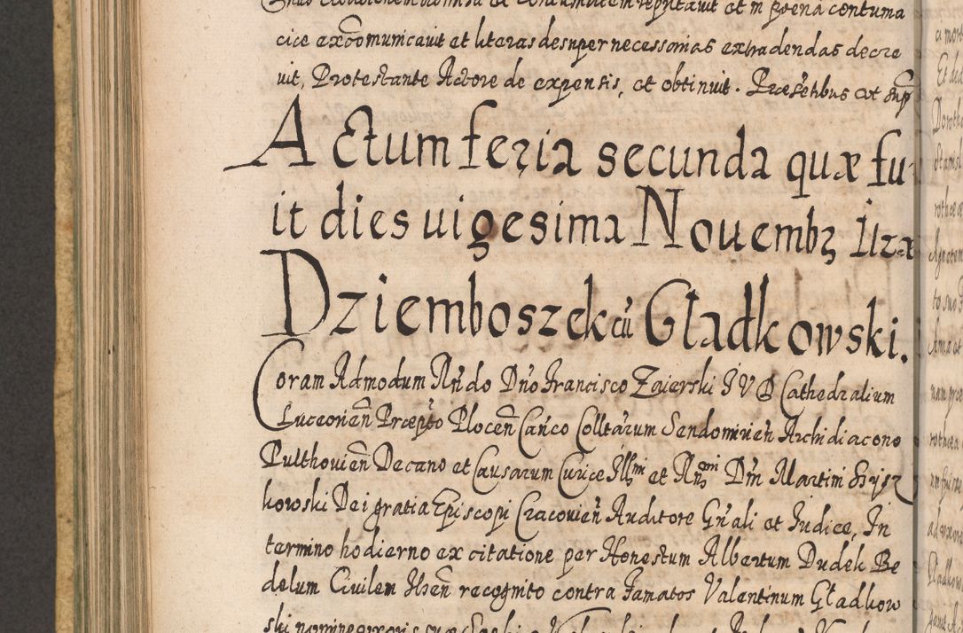 Zdjęcie nr 529 dla obiektu archiwalnego: Acta actorum, causarum spiritualium, civilium, criminalium, obligationum, cessionum, decimarum, testamentorum R. D. Martini Szyszkowski, episcopi Cracoviensis, ducis Severiensis in annis 1617 - 1619. Tomus primus.
