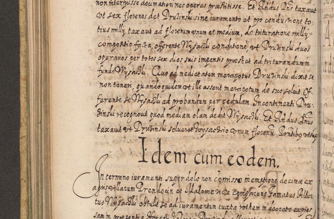 Zdjęcie nr 525 dla obiektu archiwalnego: Acta actorum, causarum spiritualium, civilium, criminalium, obligationum, cessionum, decimarum, testamentorum R. D. Martini Szyszkowski, episcopi Cracoviensis, ducis Severiensis in annis 1617 - 1619. Tomus primus.
