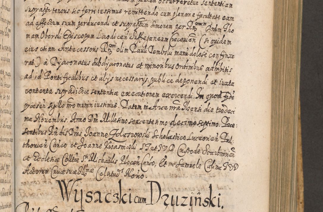 Zdjęcie nr 520 dla obiektu archiwalnego: Acta actorum, causarum spiritualium, civilium, criminalium, obligationum, cessionum, decimarum, testamentorum R. D. Martini Szyszkowski, episcopi Cracoviensis, ducis Severiensis in annis 1617 - 1619. Tomus primus.