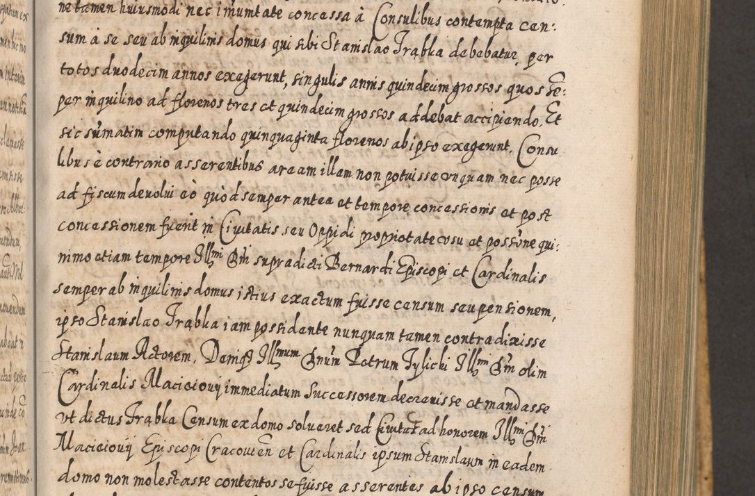 Zdjęcie nr 516 dla obiektu archiwalnego: Acta actorum, causarum spiritualium, civilium, criminalium, obligationum, cessionum, decimarum, testamentorum R. D. Martini Szyszkowski, episcopi Cracoviensis, ducis Severiensis in annis 1617 - 1619. Tomus primus.