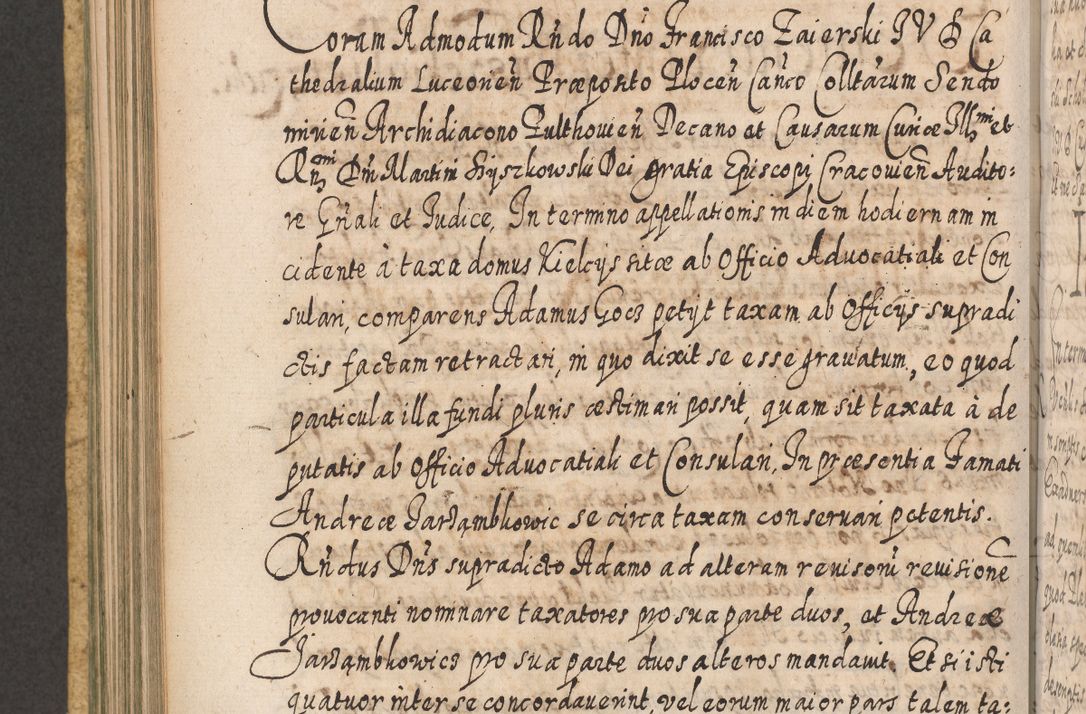 Zdjęcie nr 507 dla obiektu archiwalnego: Acta actorum, causarum spiritualium, civilium, criminalium, obligationum, cessionum, decimarum, testamentorum R. D. Martini Szyszkowski, episcopi Cracoviensis, ducis Severiensis in annis 1617 - 1619. Tomus primus.
